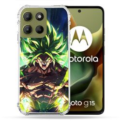 Coque Renforcée Pour Motorola G15 Manga Dragon Ball Broly