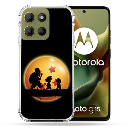 Coque Renforcée Pour Motorola G15 Manga Dragon Ball Vintage
