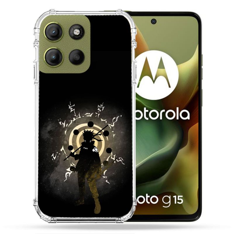 Coque Renforcée Pour Motorola G15 Manga Naruto Sage