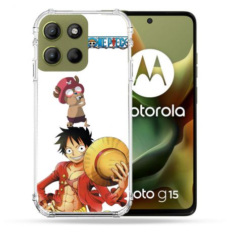 Coque Renforcée Pour Motorola G15 Manga One Piece Chopper