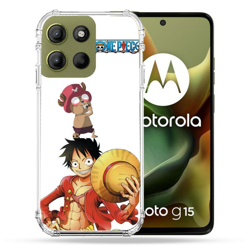Coque Renforcée Pour Motorola G15 Manga One Piece Chopper