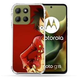 Coque Renforcée Pour Motorola G15 Manga One Piece Luffy