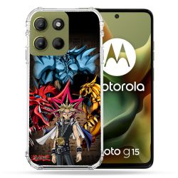 Coque Renforcée Pour Motorola G15 Manga Yu Gi Oh