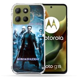 Coque Renforcée Pour Motorola G15 Matrix Affiche