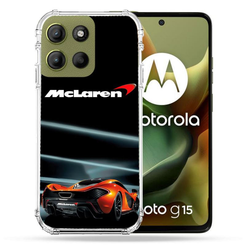 Coque Renforcée Pour Motorola G15 Mc Laren