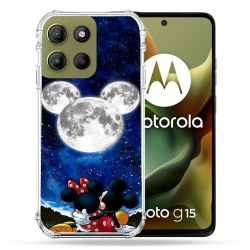 Coque Renforcée Pour Motorola G15 Mickey Minnie