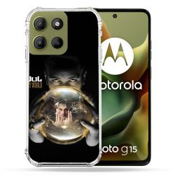Coque Renforcée Pour Motorola G15 Musique Jul Affiche