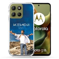 Coque Renforcée Pour Motorola G15 Musique Kendji
