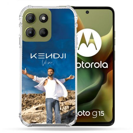 Coque Renforcée Pour Motorola G15 Musique Kendji