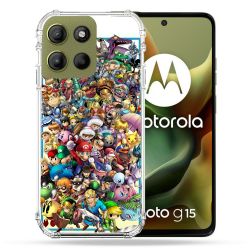 Coque Renforcée Pour Motorola G15 Nintendo