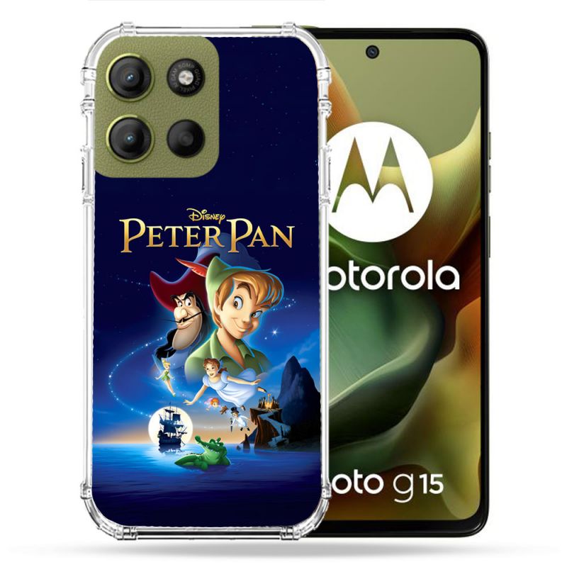 Coque Renforcée Pour Motorola G15 Peter Pan Affiche