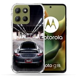 Coque Renforcée Pour Motorola G15 Porsche 911