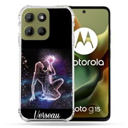 Coque Renforcée Pour Motorola G15 Signe Zodiaque 2 Verseau