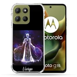 Coque Renforcée Pour Motorola G15 Signe Zodiaque 2 Vierge