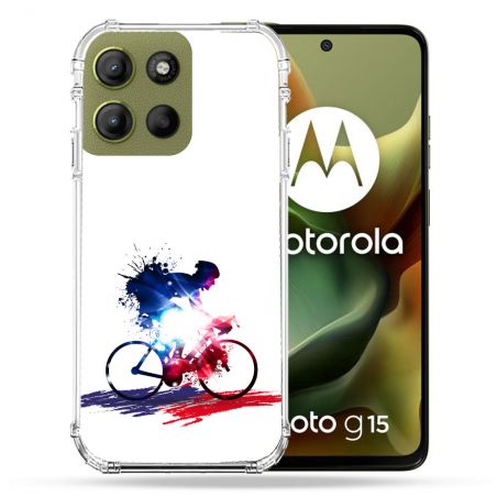 Coque Renforcée Pour Motorola G15 Sport Cyclisme France