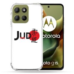 Coque Renforcée Pour Motorola G15 Sport Judo Logo