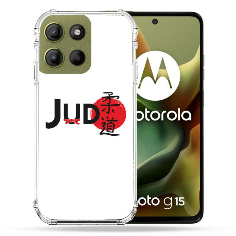 Coque Renforcée Pour Motorola G15 Sport Judo Logo