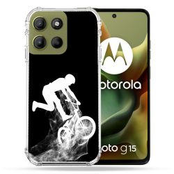 Coque Renforcée Pour Motorola G15 Sport VTT Noir
