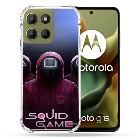 Coque Renforcée Pour Motorola G15 Squid Game