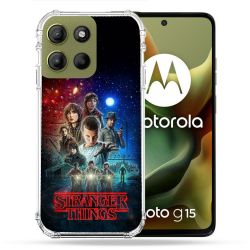 Coque Renforcée Pour Motorola G15 Stranger Things Affiche 1