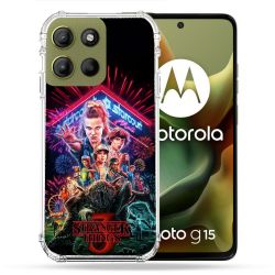 Coque Renforcée Pour Motorola G15 Stranger Things Affiche 3