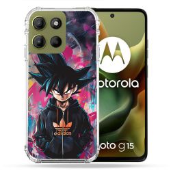 Coque Renforcée Pour Motorola G15 Street Art Sangoku