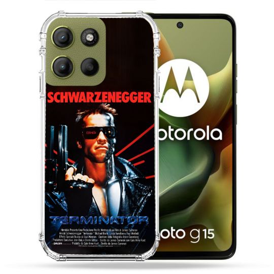 Coque Renforcée Pour Motorola G15 Terminator