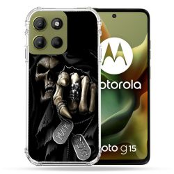 Coque Renforcée Pour Motorola G15 Tete de Mort Your Next