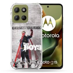 Coque Renforcée Pour Motorola G15 The Boys Affiche