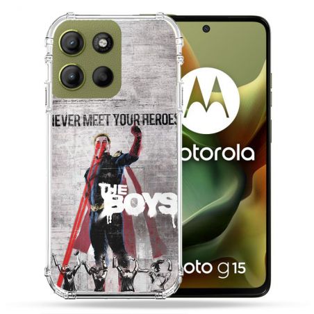 Coque Renforcée Pour Motorola G15 The Boys Affiche