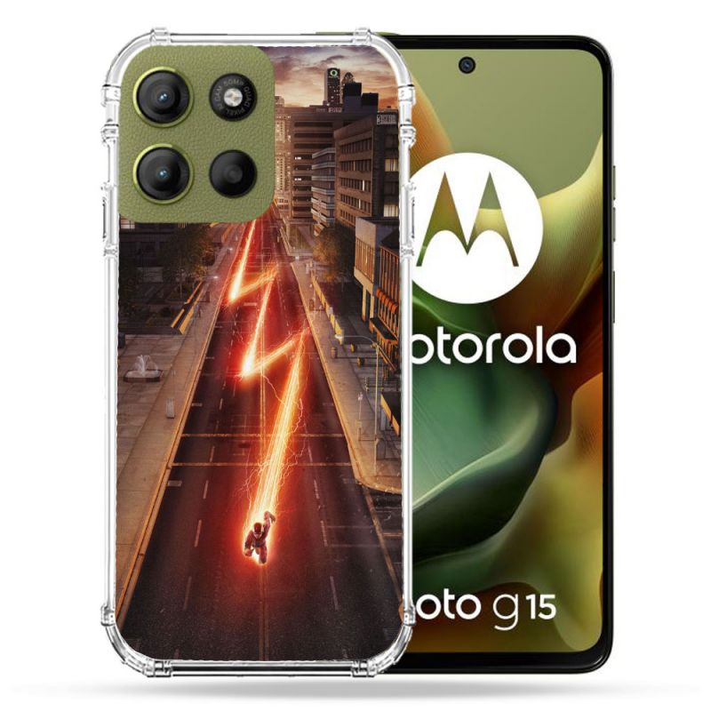 Coque Renforcée Pour Motorola G15 The Flash City