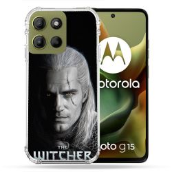 Coque Renforcée Pour Motorola G15 The Witcher Noir