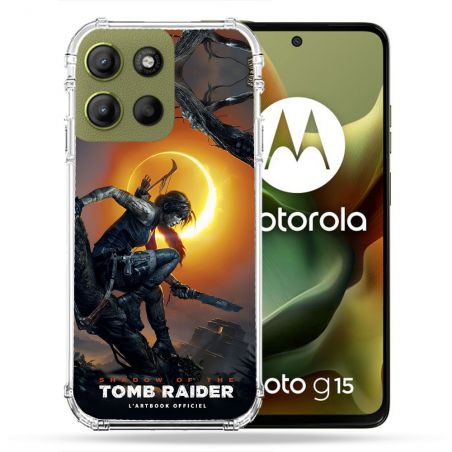 Coque Renforcée Pour Motorola G15 Tomb Raider