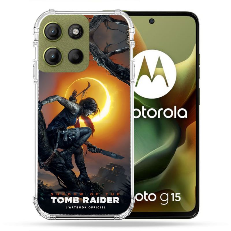 Coque Renforcée Pour Motorola G15 Tomb Raider