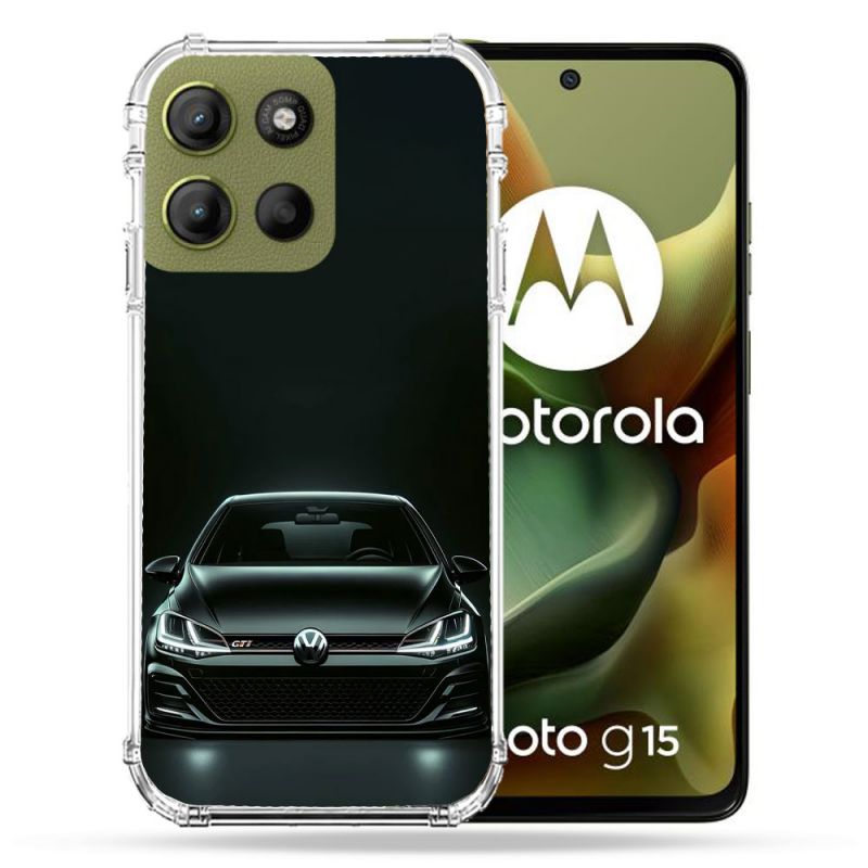 Coque Renforcée Pour Motorola G15 Volkwagen Golf GTI