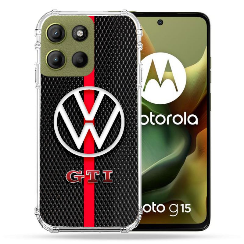 Coque Renforcée Pour Motorola G15 Volkwagen Line