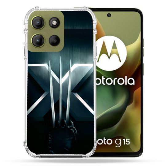 Coque Renforcée Pour Motorola G15 Xmen