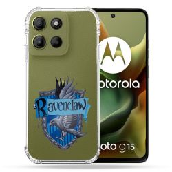 Coque Renforcée Transparente Pour Motorola G15 Harry Potter Ravenclaw