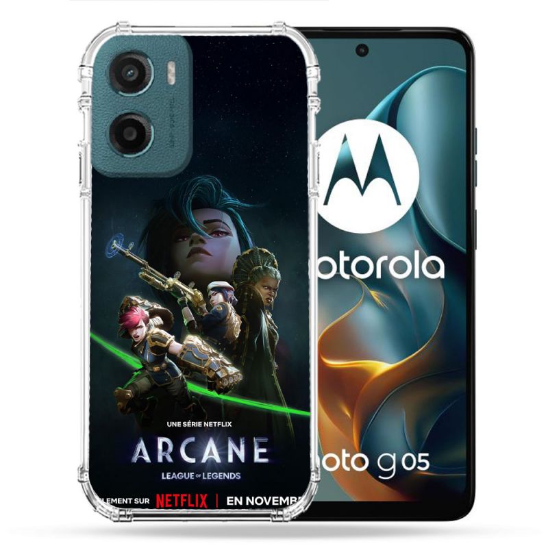 Coque Renforcée Pour Motorola G05 / E15 Arcane Affiche
