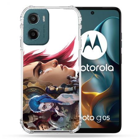Coque Renforcée Pour Motorola G05 / E15 Arcane Jinx Sœur