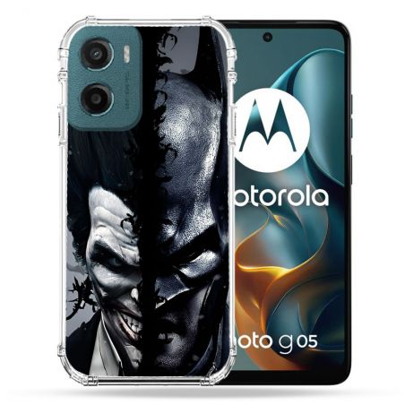 Coque Renforcée Pour Motorola G05 / E15 Batman Joker