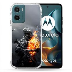 Coque Renforcée Pour Motorola G05 / E15 Call Of Duty Squelette