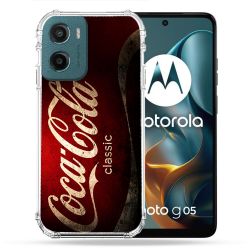 Coque Renforcée Pour Motorola G05 / E15 Coca Cola Classique