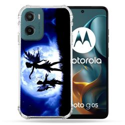 Coque Renforcée Pour Motorola G05 / E15 Fantastique Fee Lune