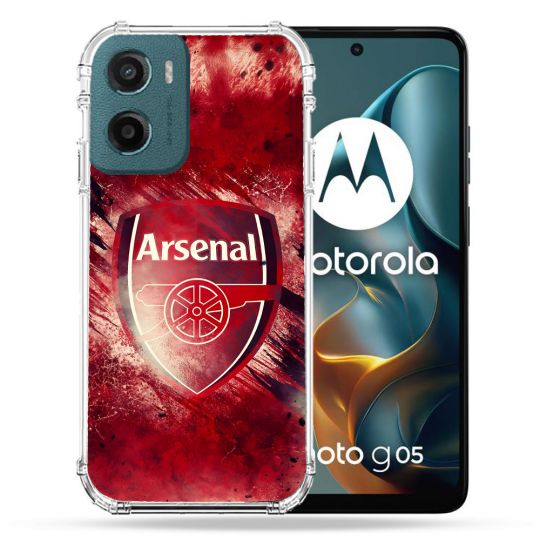 Coque Renforcée Pour Motorola G05 / E15 Foot Arsenal