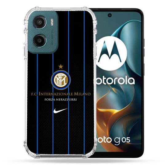 Coque Renforcée Pour Motorola G05 / E15 Foot Inter Milan