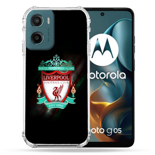 Coque Renforcée Pour Motorola G05 / E15 Foot Liverpool