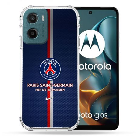 Coque Renforcée Pour Motorola G05 / E15 Foot PSG Fier