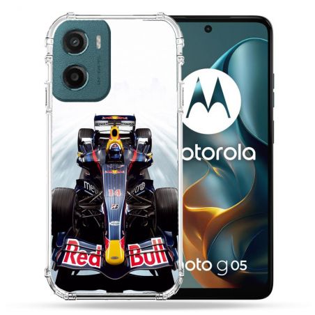 Coque Renforcée Pour Motorola G05 / E15 Formule 1 F1 Red Bull