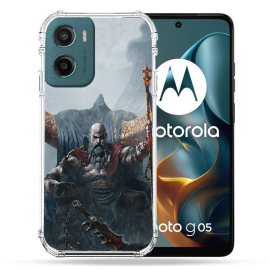 Coque Renforcée Pour Motorola G05 / E15 Gof Of War
